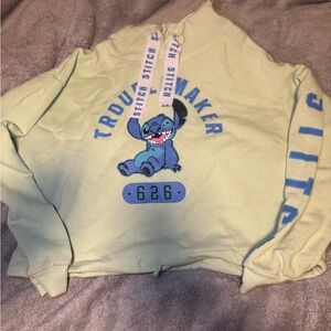 Yellow Stitch Troublemaker Hoodie